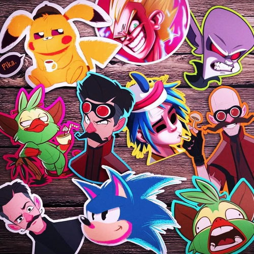 情感风暴的捕手 Romi Tempest笔下极具夸张表情的动漫设计